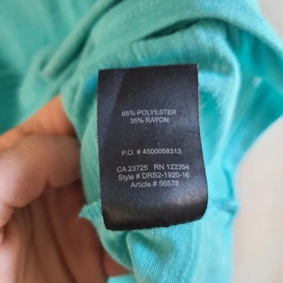 Talula/Aritzia blue lace T-shirt - Picture 5 of 5